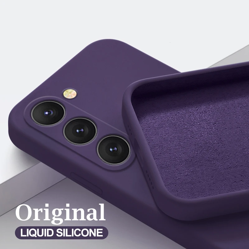 Premium Shockproof Liquid Silicone Soft Back Cover (Luxury Edition)