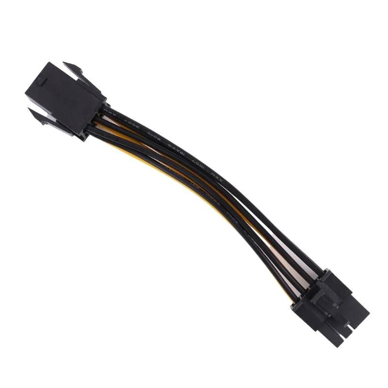 

PCIe 6pin to ATX12V 8pin Adapter CPU PCIe 6Pin Female to 8Pin Male Converter