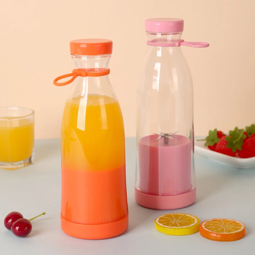 

6 Blades Portable Juicer Cup Fruit Juice Cup USB Rechargeable Smoothie Fruit Blender Bottle Shake Cup Mini Electric Juicer Mixer