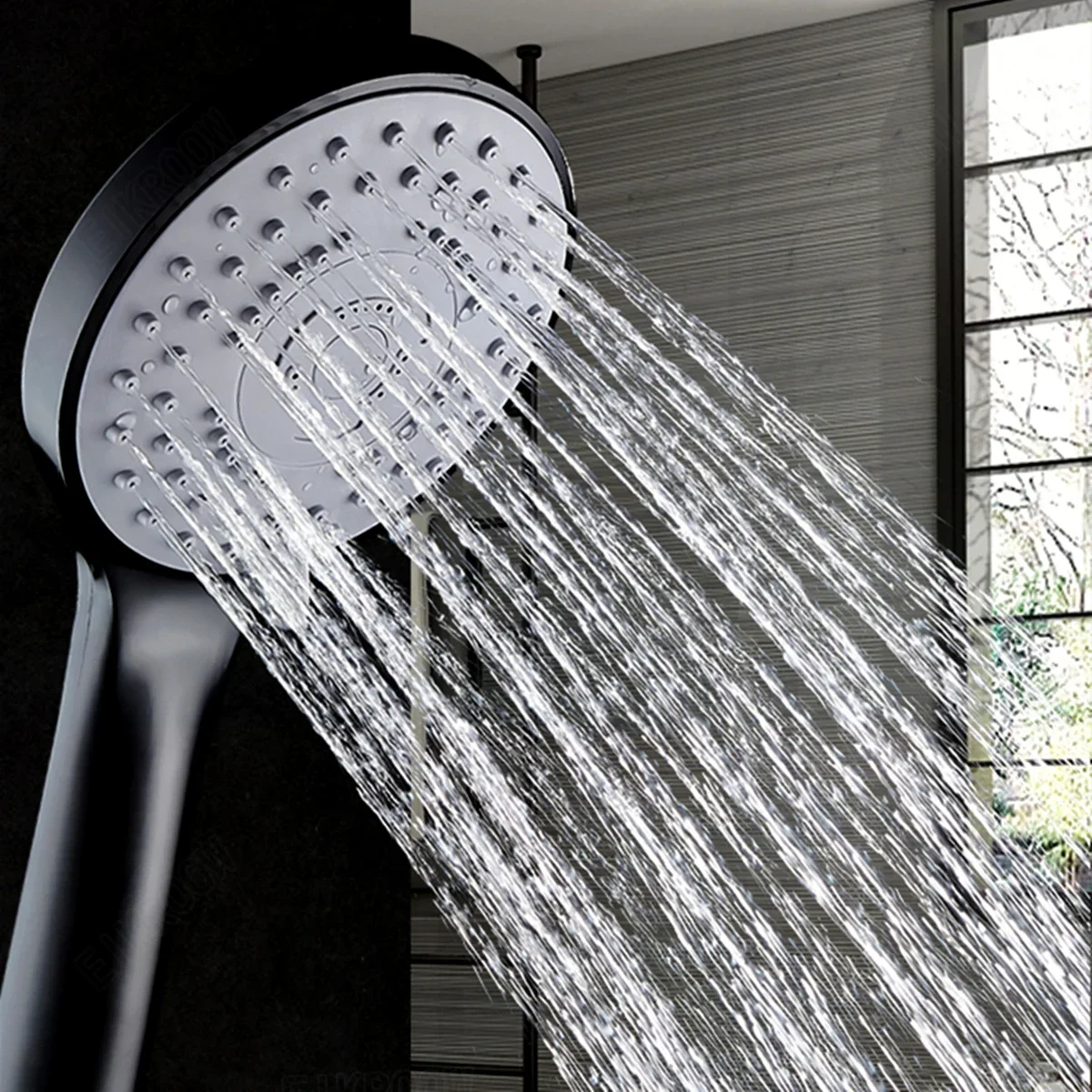 Description Picture 4 of itemHigh-Pressure Shower Head 5-Speed Adjustable Shower Head With Hose Water-Saving One-Touch Ttop Nozzle Bathroom Accessories
