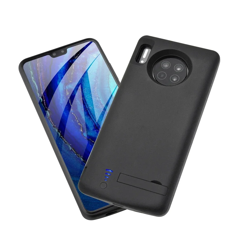 화웨이 메이트 30 프로용 보조배터리 충전 케이스, 5000mAh 배터리 충전기 케이스, USB 출력