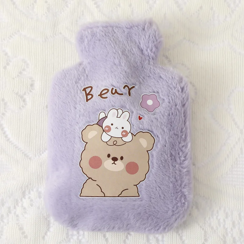 Cute 500ML Soft Hot Water Bottle and Hand Warmer