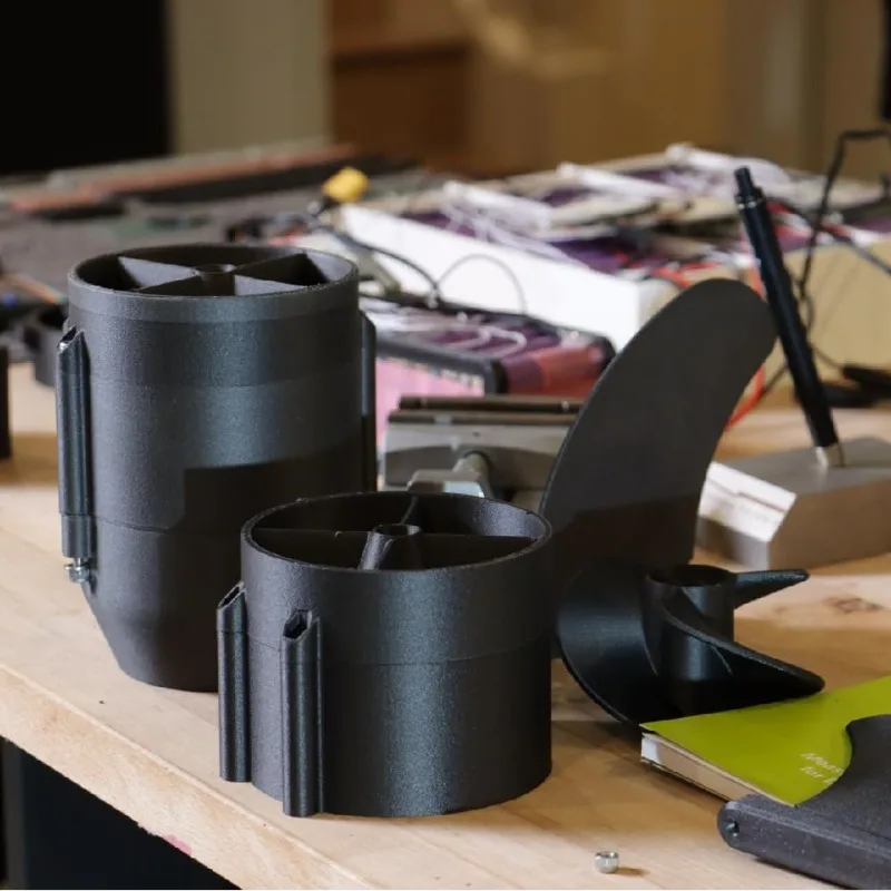 Fiberon PPS-CF10 Filament, Black 1.75mm 3kg 3D Printing Filament, Extreme Heat Resistance - Fiberon Carbon Fiber Reinf 2