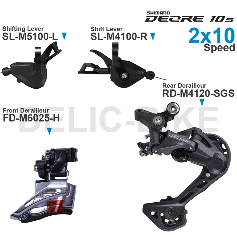 shimano deore 2x10 groupset