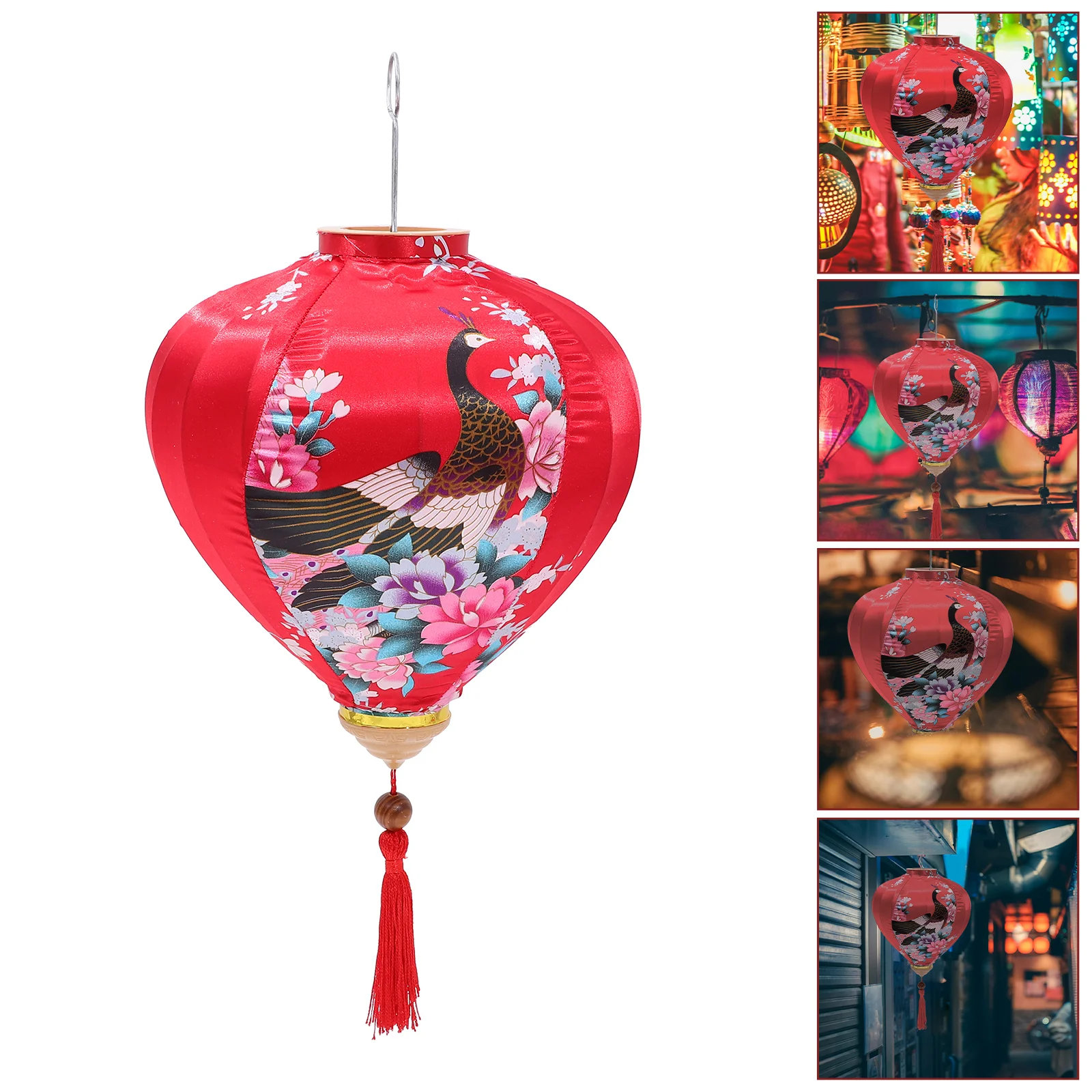 

Lantern Party Decorations Lanterns Decorative Chinese New Year Style Vietnamese Outdoor Asian for