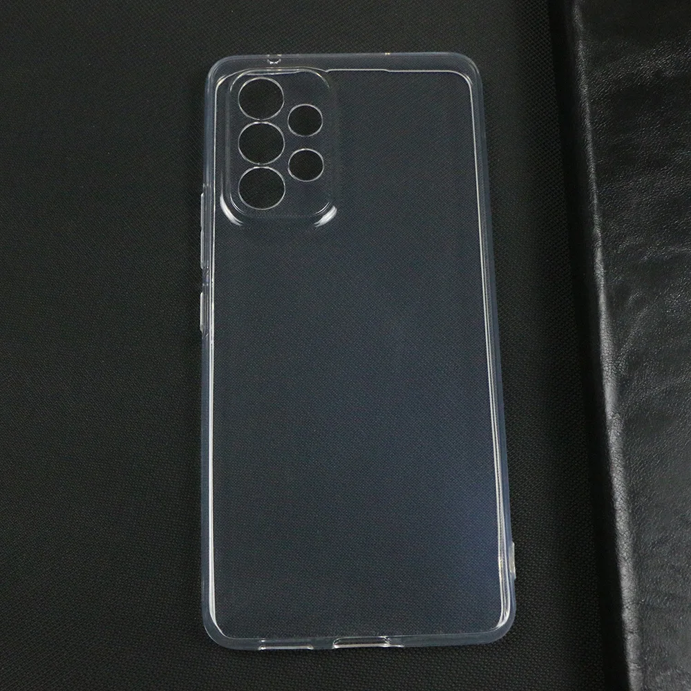Transparent Silicone Soft Phone Case - Durable and Sleek Design