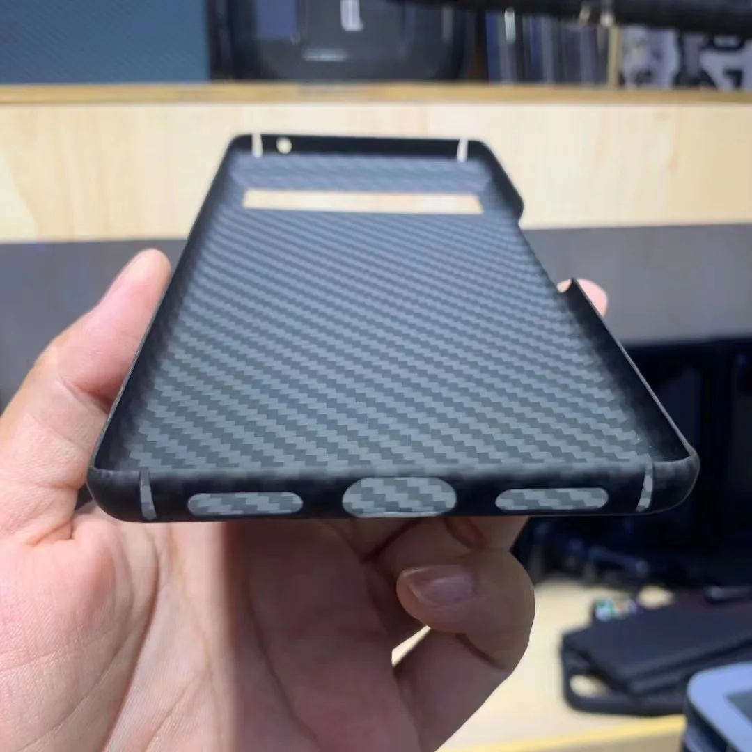 Dropshipping Real Aramid Fiber For Google Pixel 7 Pro Anti-fall Carbon Fiber Ultra Thin Business Pixel 7Pro Phone CASE Cover