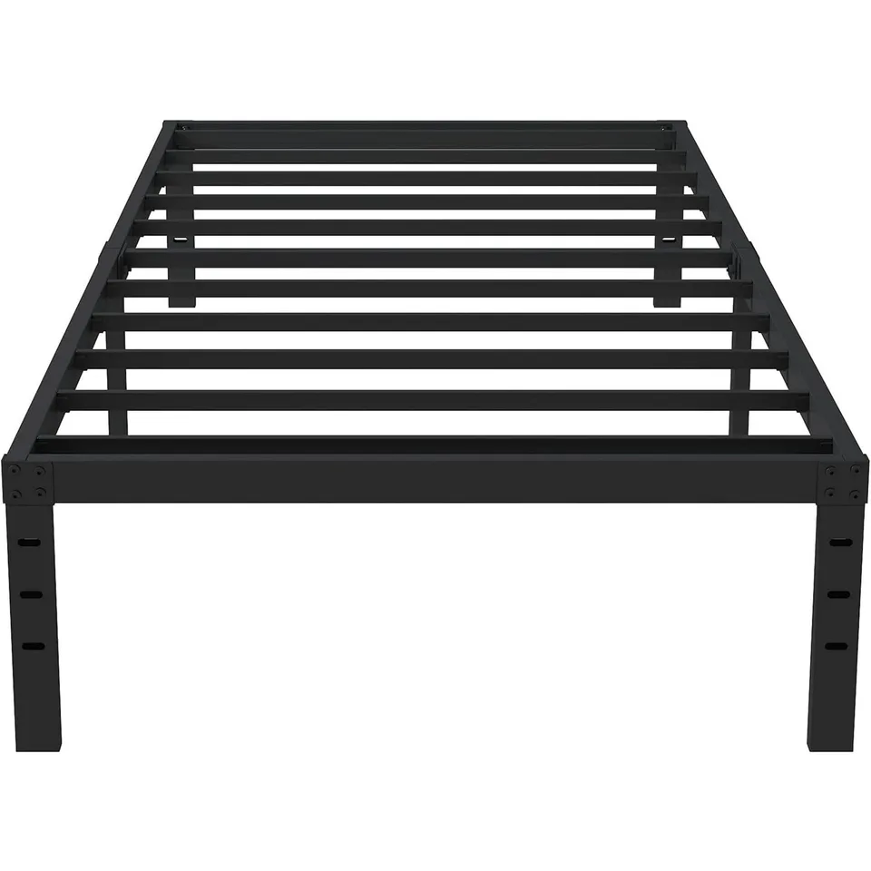 Sturdy Twin Bed Frame with Storage Space
