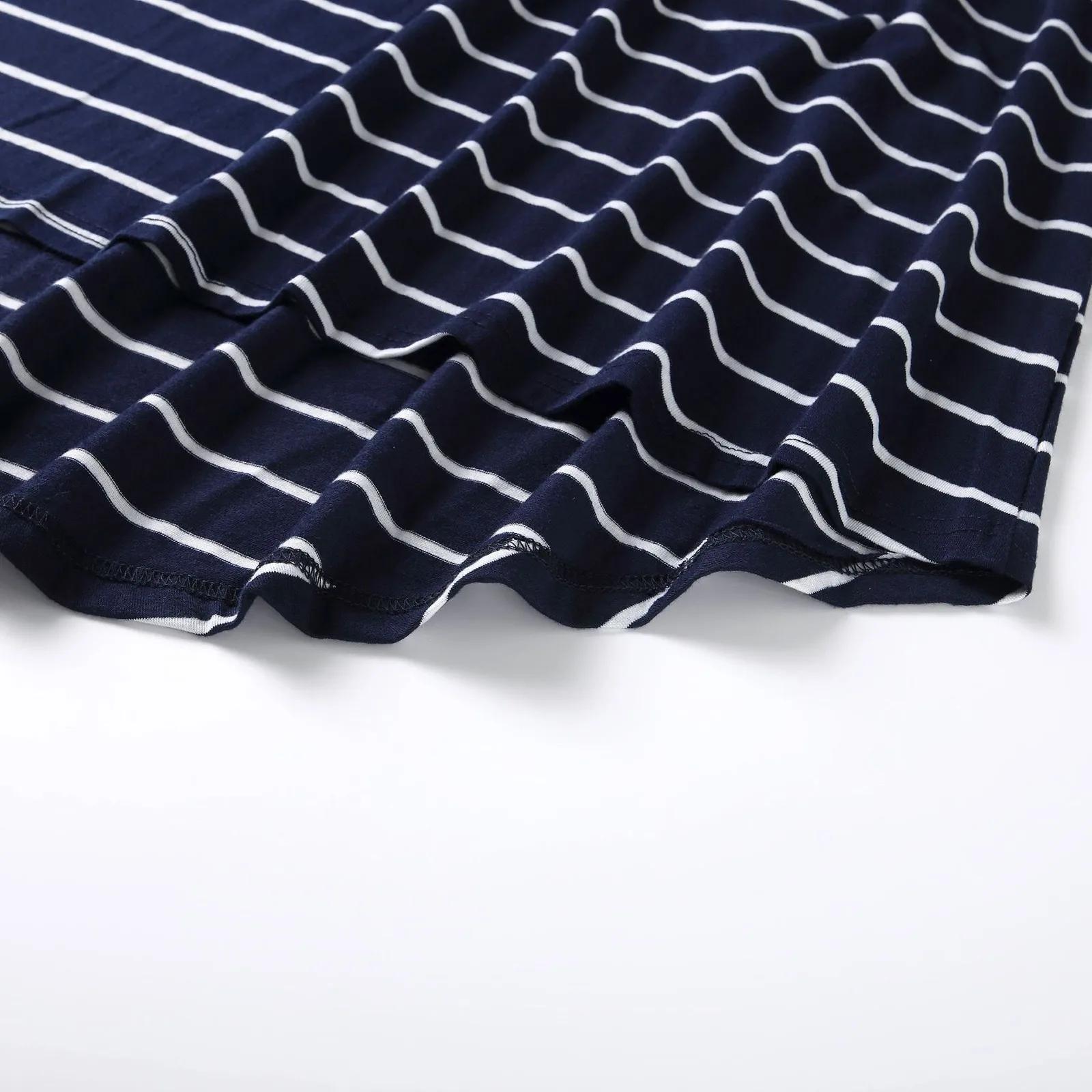 Womens Maternity Summer Short Sleeve Striped Print Dress Breastfeeding Belt Dress for Women Photography