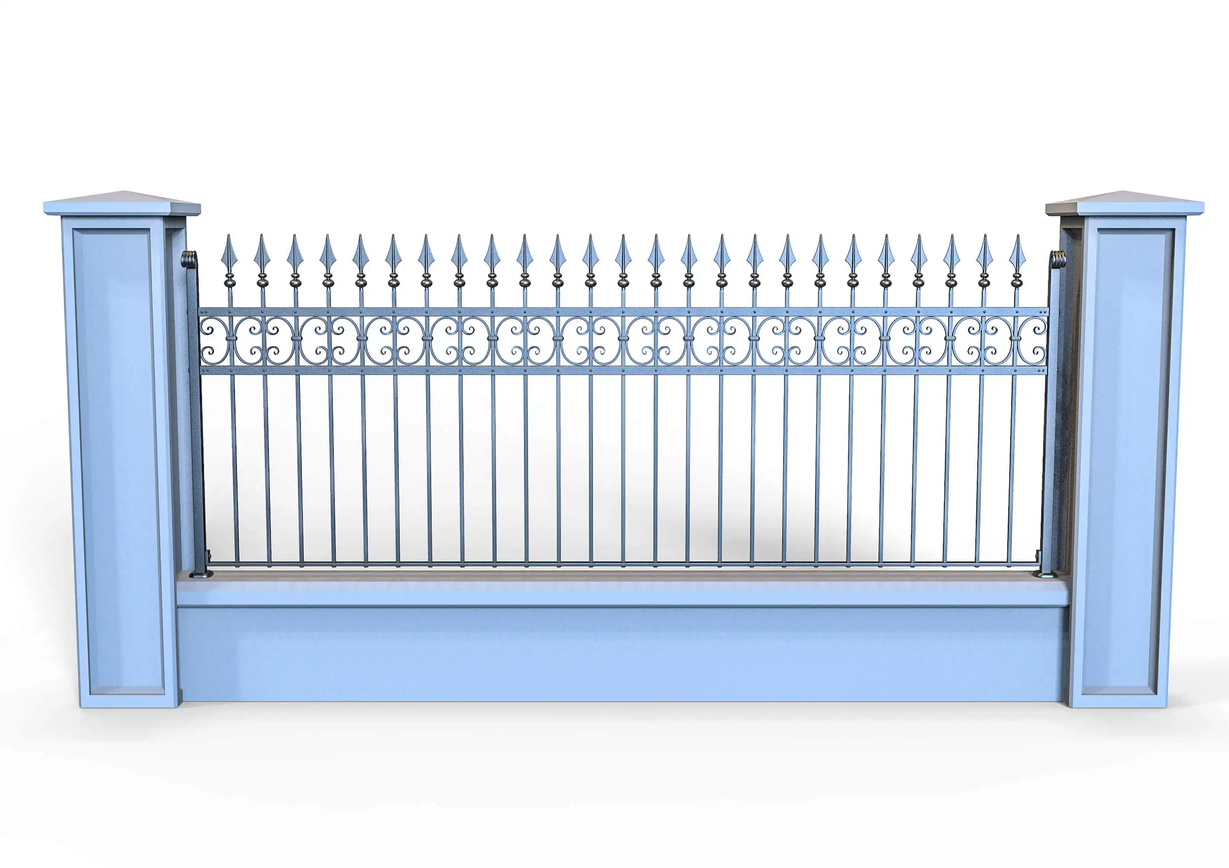 Best Welcome Fashion Garden Iron Gate Flower Design Iron Gate Design Wrought Iron Gate 4