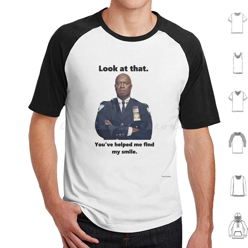 Capt. Holt. Hai Trovato Il Suo Sorriso! T Shirt 6Xl Cotton Cool Tee Captain Holt Captain Holt Brooklyn Nine Nine 99 Brooklyn Nine