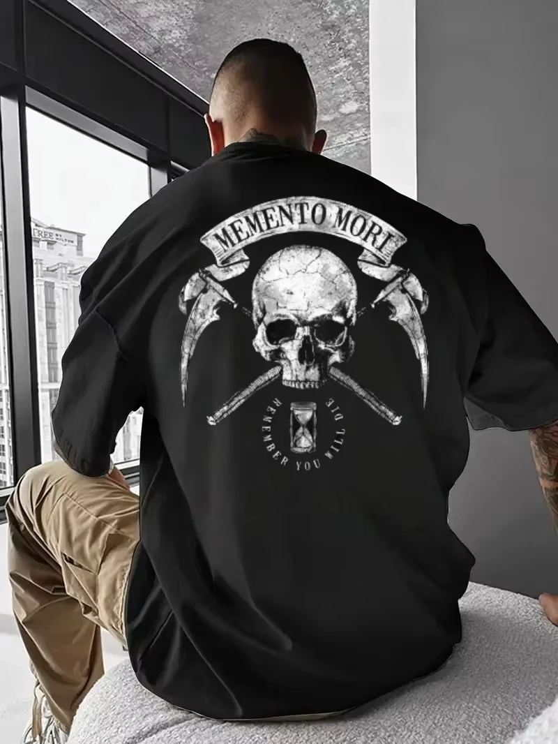 2026 Memento Mori ? Savage Tacticians 그래픽 티셔츠 유니섹..
