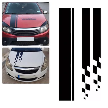 Adesivi per cofano Auto automobili per forniture per Auto a righe personalizzate copertura adesivo per carrozzeria modificato automaticamente accessori per la decorazione dell'auto