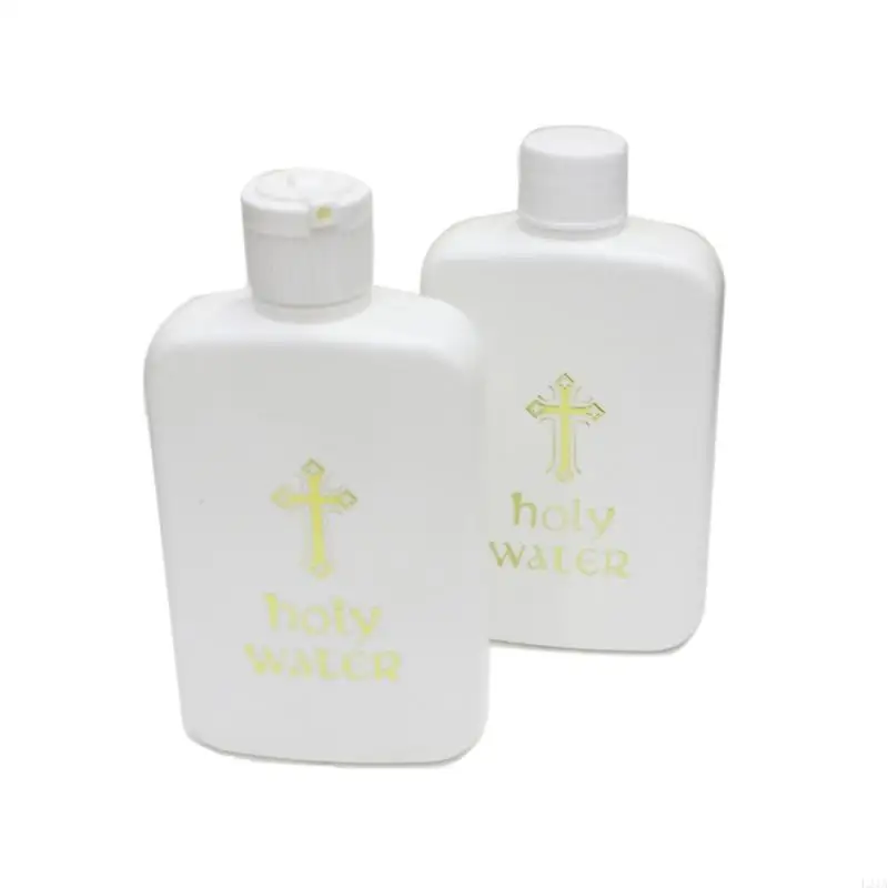 New 1/5pcs Holy Water Bottle Religion Holy Water Bottles Portable Supplies for Outdoor Travel Camping Religious Gift