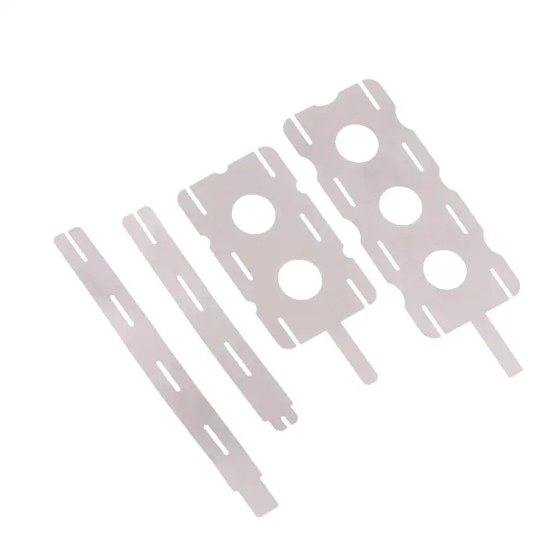 30pcs 18650 Lithium Battery Nickel Sheet 5Set Polygonal Battery Nickel Sheet For Spot Welding Machine Batteries Connection Sheet