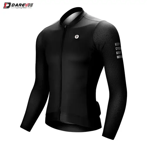 DAREVIE Cycling Jersey Small Size SPF 50+ Training Level Men Women Long Sleeves Cycling Jersey Breathable Man Cycling Maillott - Image 19