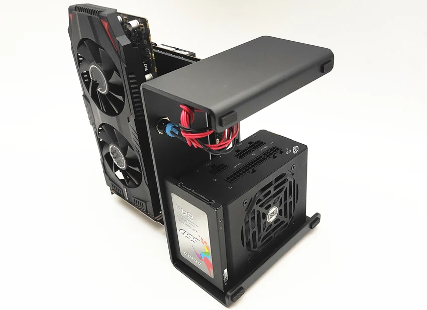 Jxk Mechanical Cool J2 Personalized open itx computer case All aluminum