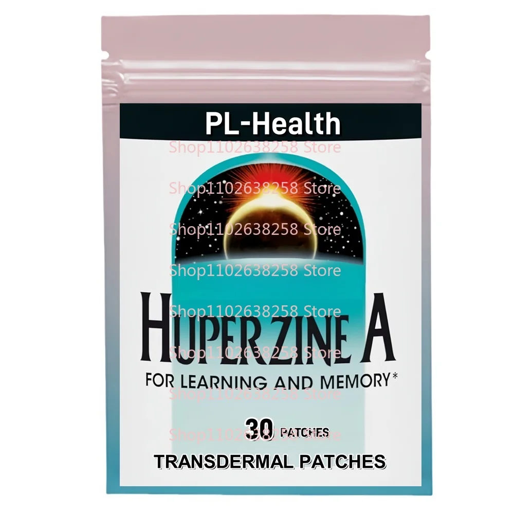 30 Patches Huperzine A Transdermal Patches Supports Cognition, Memory, and Learning Ability &ndash; Premium Brain Health
