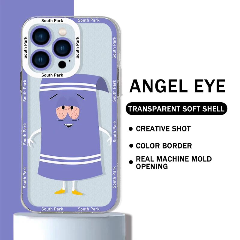 Transparent Protective Phone Cover - Sleek Clear Design