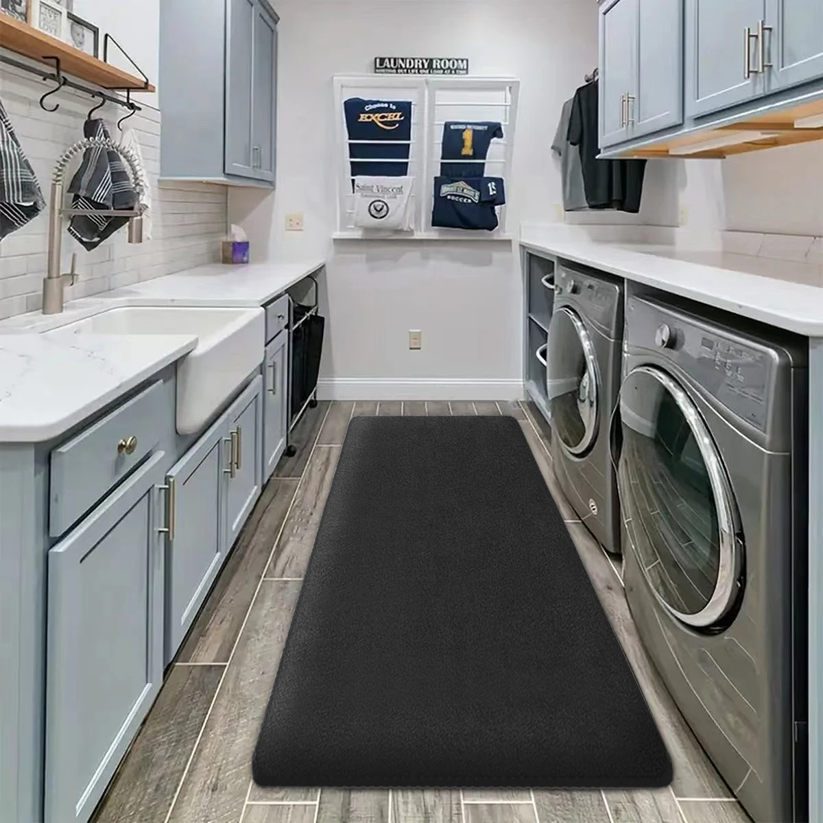 

Long thickened laundry room floor mats kitchen absorbent oil-absorbent mats non-slip foot mats household door mats carpets