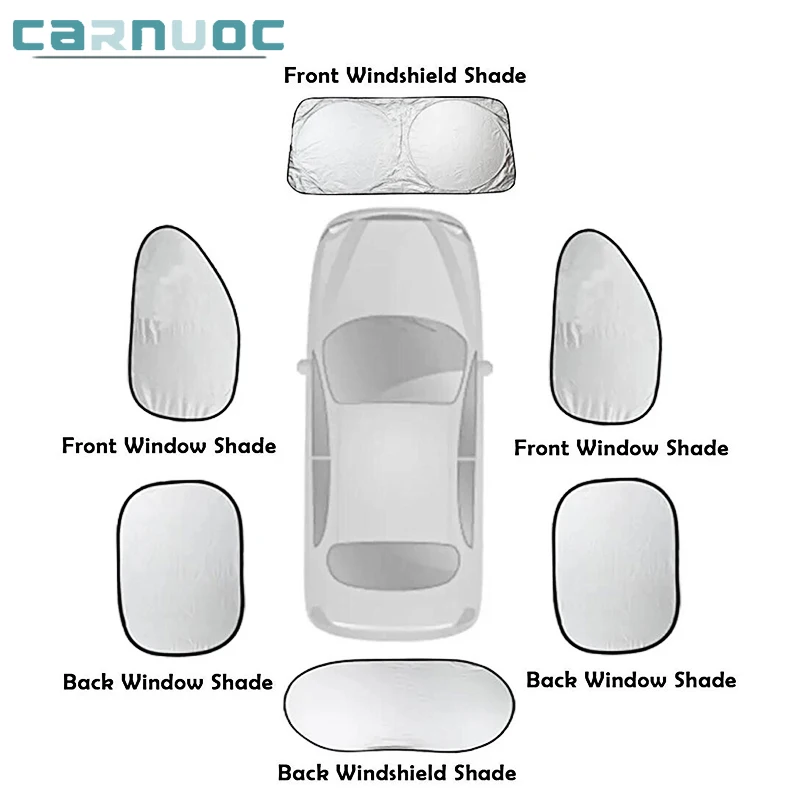 

Folding Silvering Reflective Car Sunshield Sunscreen Curtain Car Windshield Window Sun Shade Visor Shield Cover Suction Cup