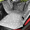 CAWAYI KENNEL Dog Carriers Waterproof Rear Back Pet Dog Car Seat Cover Mats Hammock Protector with Safety Belt Transportin Perro 4