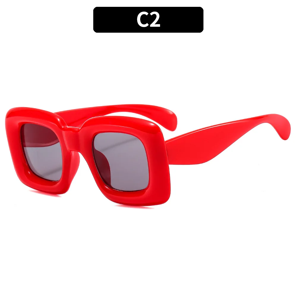 Bubble Children's Sunglasses Boy Girl Sunglasses Colorful Rectangle Glasses Safety Gift For Children Baby