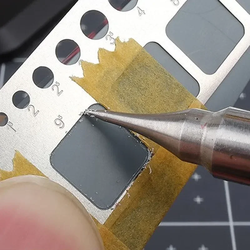 Ustar UA80026~UA90036 Etching Line Plate Model Modification Craft Tools Plastic Model Kits-model tools