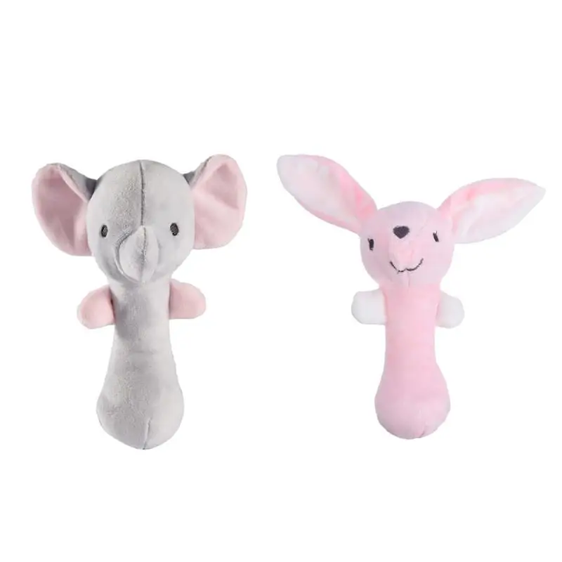 

Stuffed Animal Rattles Animal Sound Plush Toys Soft Children Toys For Shape Cognitive Ability Cute Sensory Toys For Home