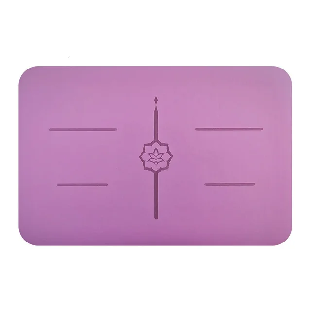 Mini PU Yoga Pad Eco-Friendly Non Slip Knee Elbows Soft Pilates Mat Fitness Auxiliary Cushion Training Exercises For Gym Sport
