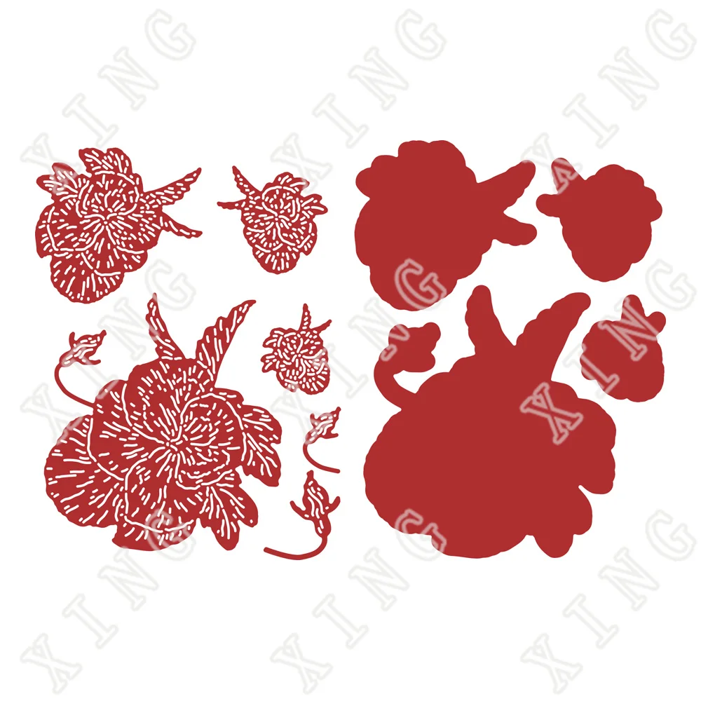 

Arrival 2022 Spring Pansy Floral Cutting Dies Diy Craft Paper Greeting Card Diary Album Scrapbooking Decoration Embossing Molds