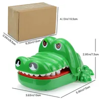 Crocodile Teeth Toys For Kids Alligator Biting Finger Dentist Games. Funny For Party And Children Game Of Luck Pranks Kids Toys 5