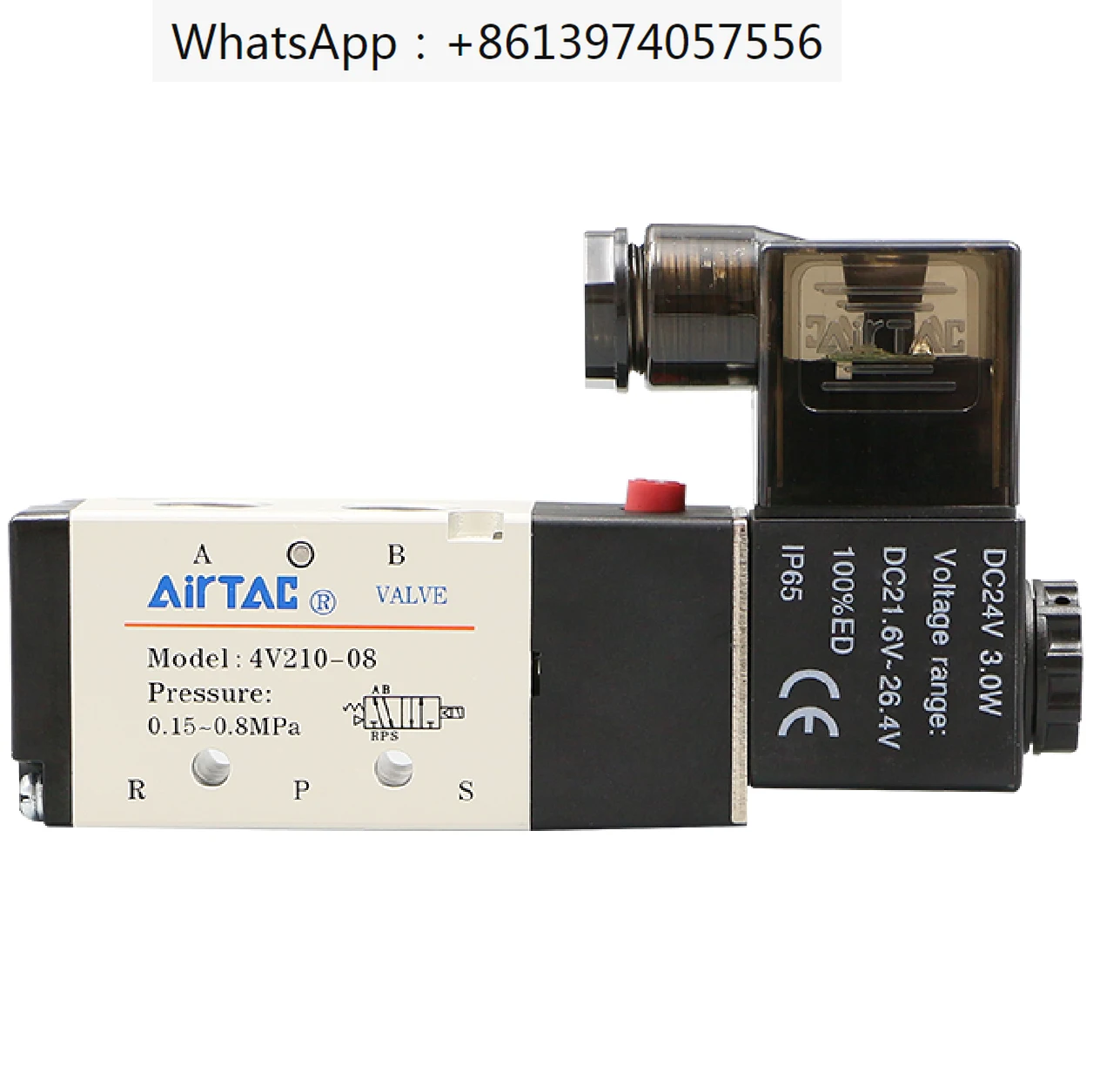 

Two position five way control valve solenoid valve 4M110-06 4M210-08 4M310-10 4M31008