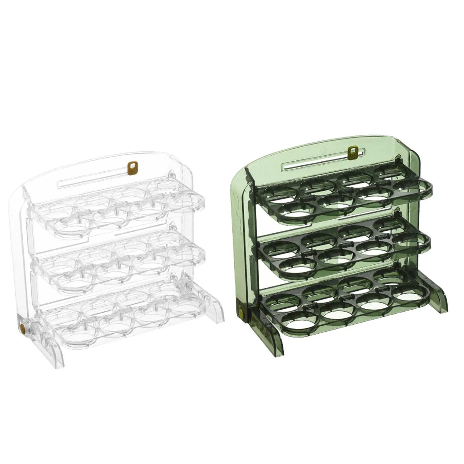 

Органайзер для хранения яиц с 24 ячейками, простая сборка, стабильный держатель для яиц, подходит для холодильника