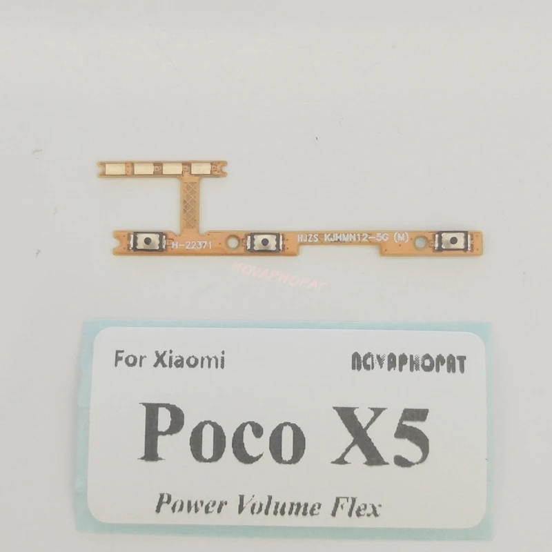 Power Button Flex Cable and Volume Control Ribbon