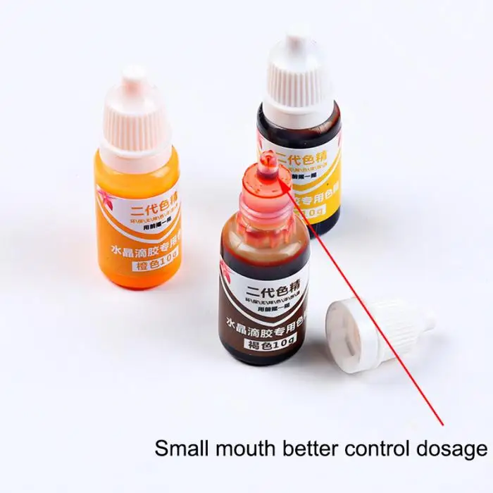 15 Colors UV Resin Epoxy Liquid Pearl Dye Pigment Resin Epoxy DIY Jewelry Soap Making Crafts Supplies Non-toxic Tool Art Set 10g