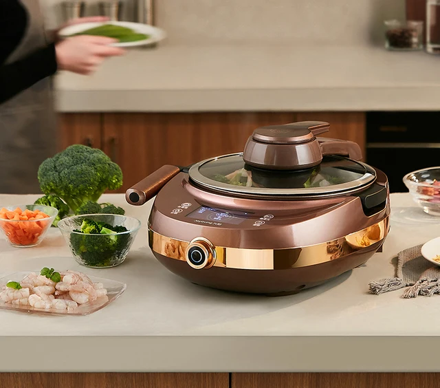 Commercial Tabletop Intelligent Automatic Cooking Robot Cooking Machine  Cooking Pot Electromagnetic Wok Chinese Food Cooker - Multi Cookers -  AliExpress