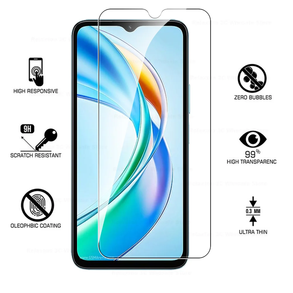 Tempered Glass Screen Protector - 2-Pack Premium Protective Case Films