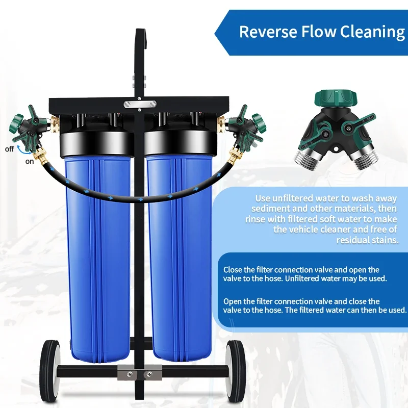 Portable DI Spotless Water Fed Pole Deionizer Cleaning Solar Panel Washing Brush Solar Panel Washing Machine System 4