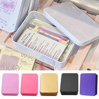 Gift Box Square Storage Box Candy Pill Cases Tinplate Box Jewelry Box Tin Box Card Storage Box Multifunctional Durable Portable 1