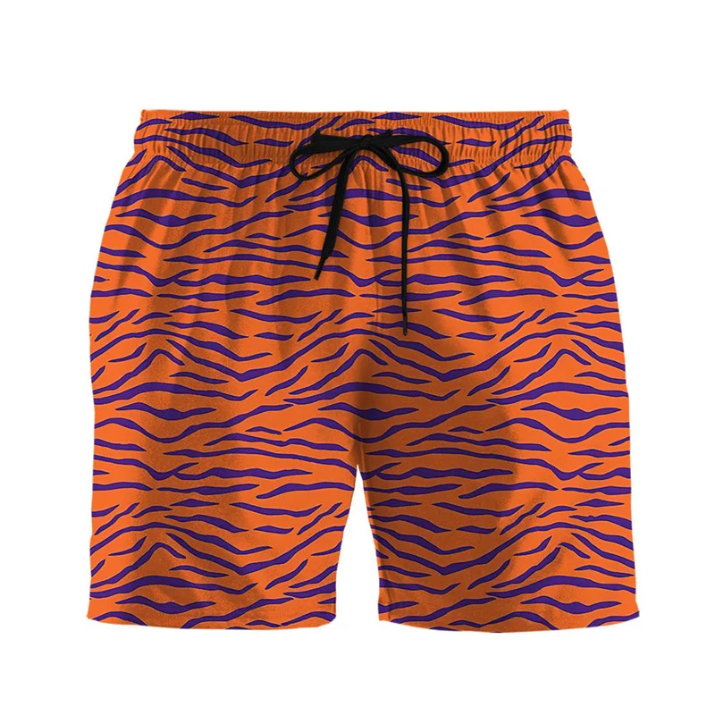 Animal 3d Print Skin Short Pants For Men Tiger Snake Zebra Graphic Summer Outdoor Cool Street Beach Shorts Sports Swim Trunks 2