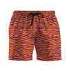 Animal 3d Print Skin Short Pants For Men Tiger Snake Zebra Graphic Summer Outdoor Cool Street Beach Shorts Sports Swim Trunks 2