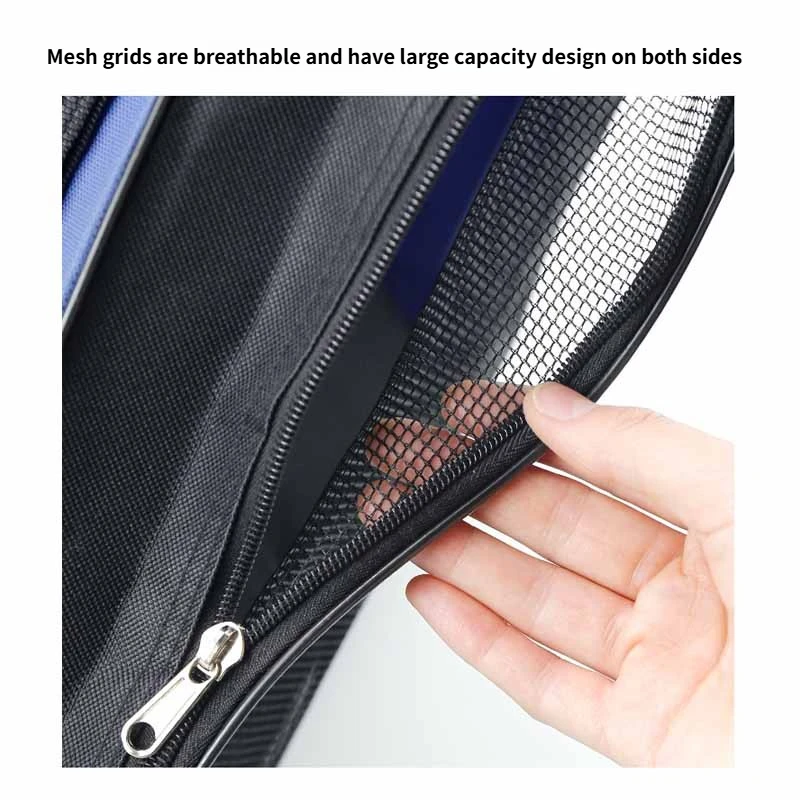 대용량 3단 아이스 스케이팅 가방(튼튼한 신발 수납공간 포함) - 인라인 스케이트, 롤러 스케이트용 조절 가능한 어깨끈