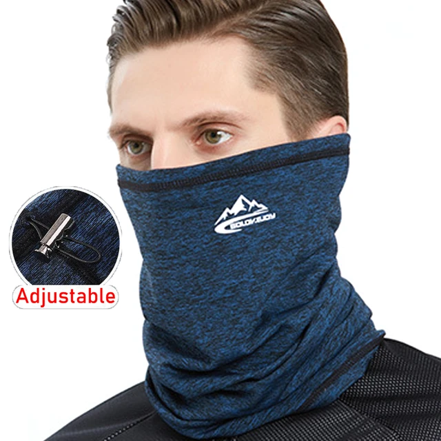 Cagoule coupe-vent unisexe pour homme, masque d'hiver, écharpe, cache-cou,  bandana, cyclisme, ski, extérieur, moto, sourire - AliExpress