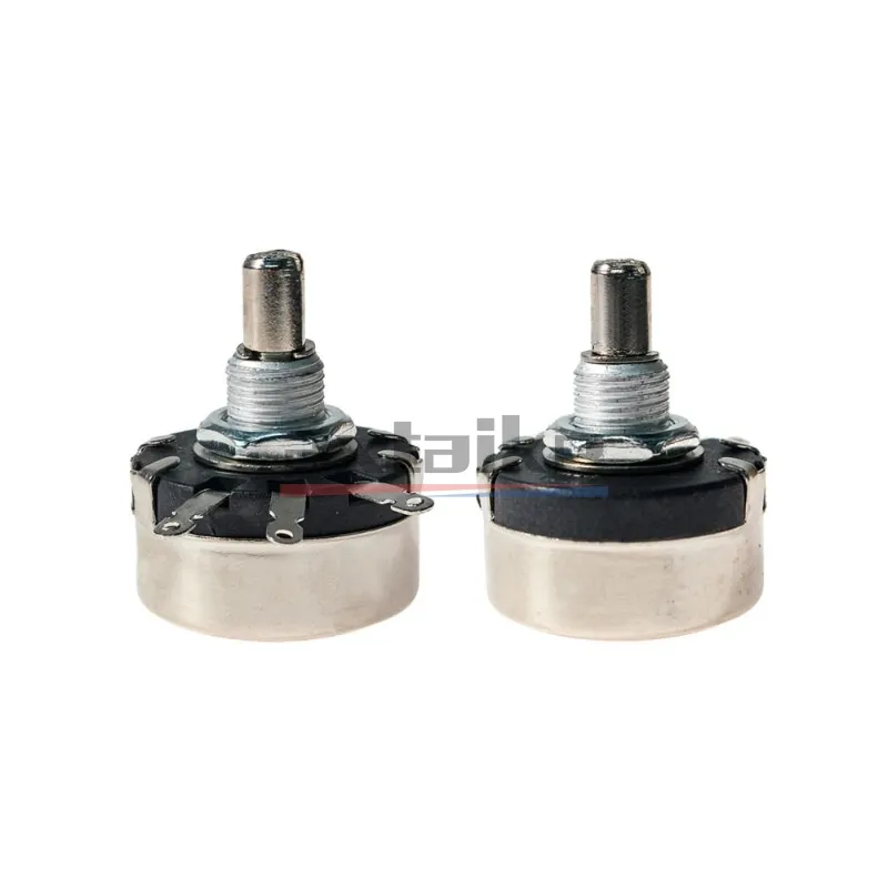 MXITA 2 PZ WX110 (010) 1 W Singolo Giro Filo Avvolto Potenziometro 100R 220R 470R 1K 2K2 3K3 4K7 6K8 10K 22K Ohm 6mm Albero Potenziometri (Size : 33K Ohm - Foto 2