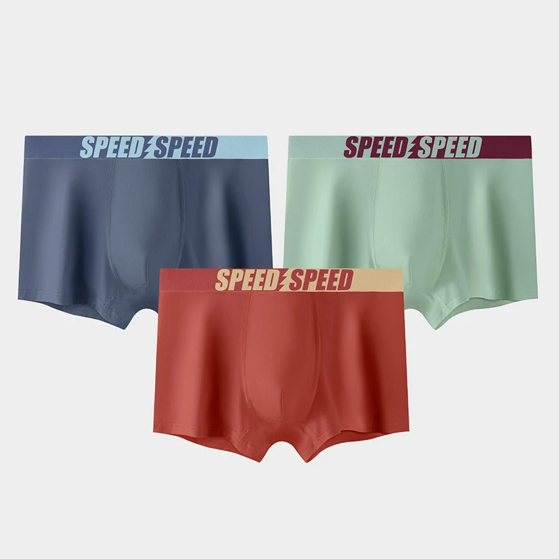 

4pcs Men's Panties Underwear Boxer Shorts Comfortable Milk Silk Cotton Underpants Cuecas Calzoncillos Boxershorts Lot XL-4XL