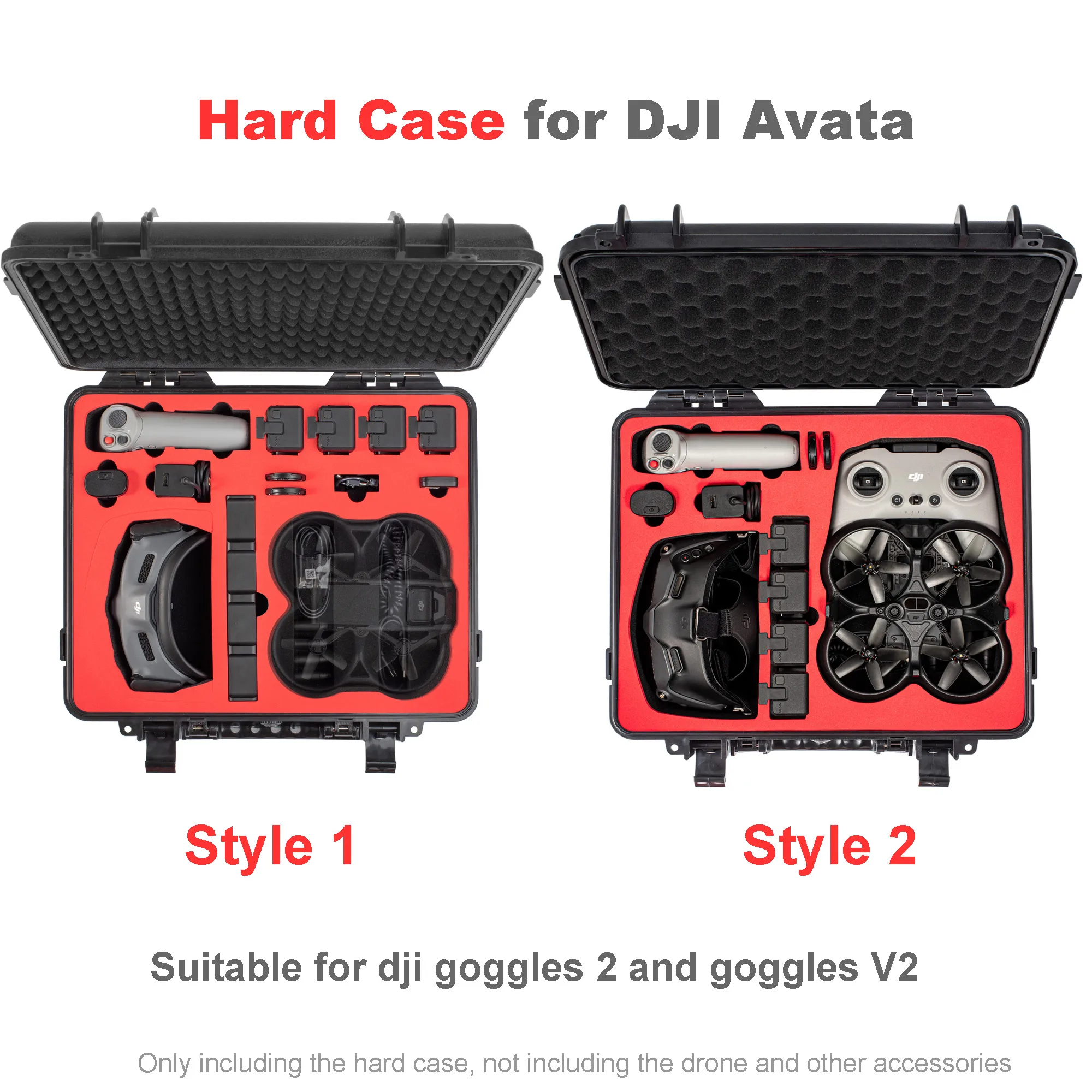 Custodia Rigida Per Occhiali Dji 2/V2 Custodia Impermeabile Per Dji Avata Acccessoires Dji Fpv Remote Controller 2