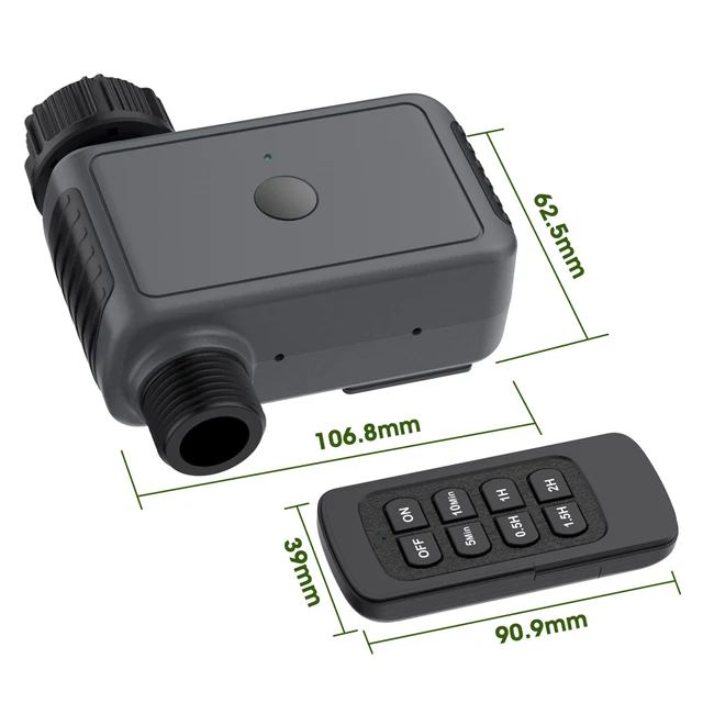 Intelligent Irrigation Timer Remote Control Sprinkler Timer 1 Outlet Automatic Garden Water Timer Irrigation Watering System 6