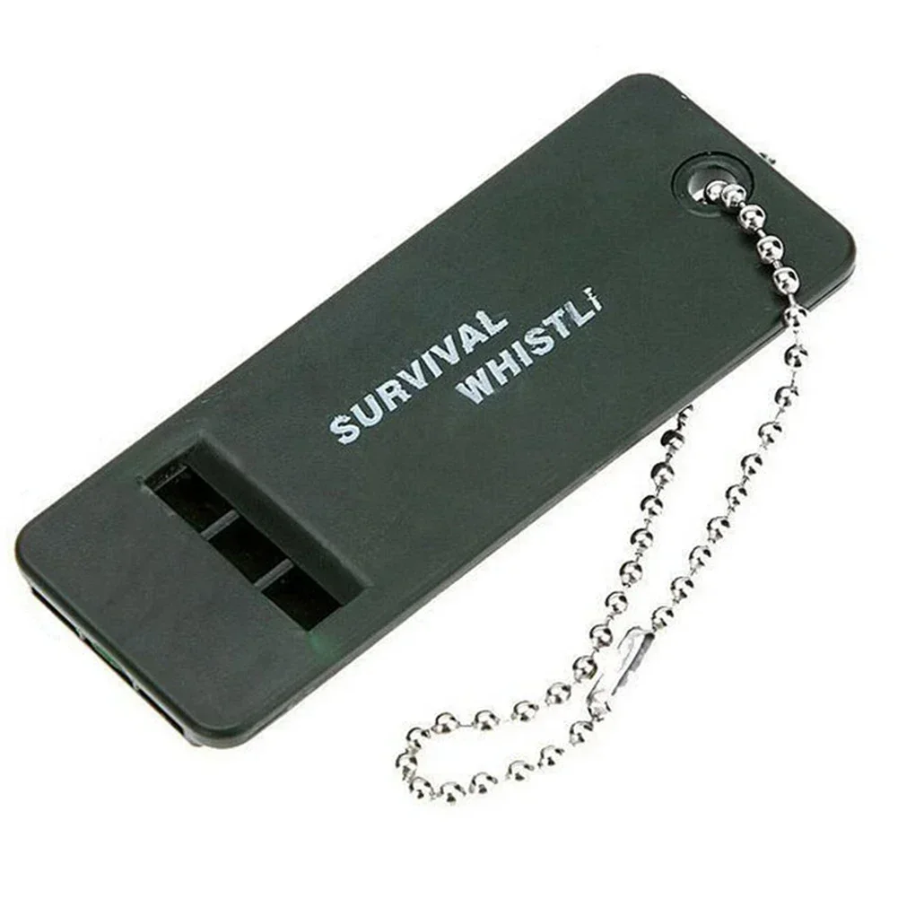3-Frequency Whistle High Decibel Survival Whistle Keychain Referee Camping Hiking Outdoor Emergency Survival 1-10PCS