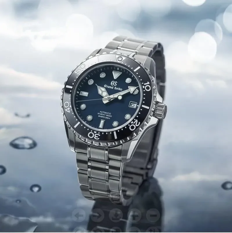 

Часы наручные Grand Seiko Мужские кварцевые, роскошные модные брендовые, спортивная коллекция, нержавеющая сталь, не Механические